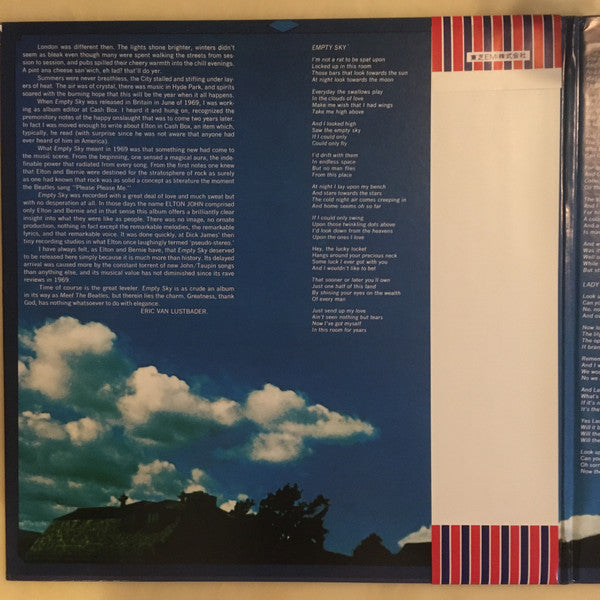 Master Release: Empty Sky by Elton John