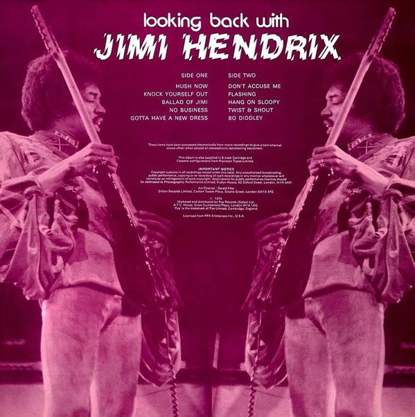 Release: Looking Back With Jimi Hendrix-Vinyl-UK-1974-EMB 3428-2961201