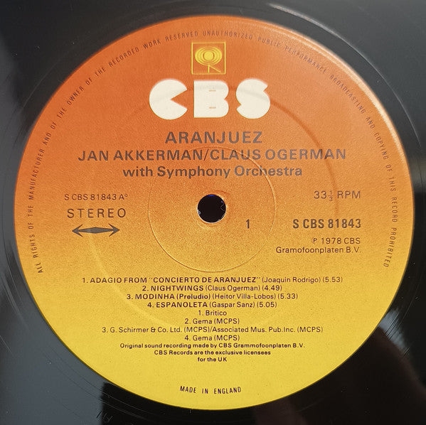Release: Aranjuez-Vinyl-UK-1978-81843-2393755