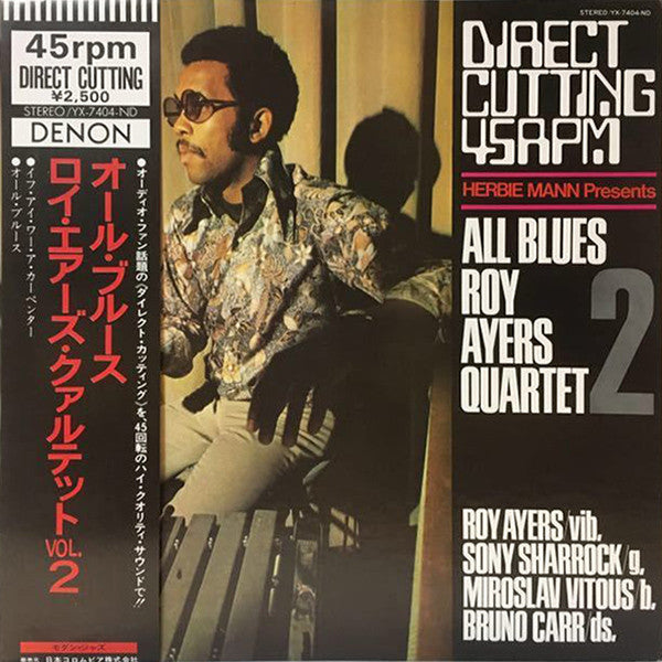 Release: Herbie Mann Presents All Blues Roy Ayers Quartet 2-Vinyl-Japan-1976-YX-7404-ND-5244136