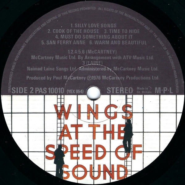 Wings At The Speed Of Sound