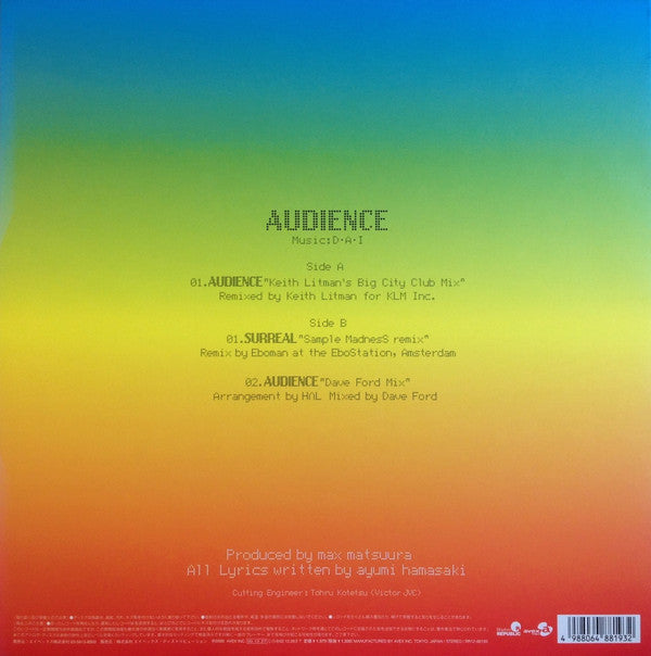 Master Release: Audience by Ayumi Hamasaki