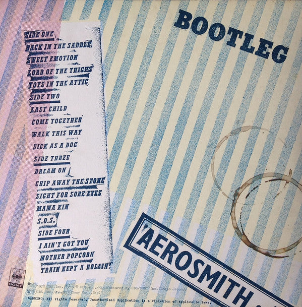 Release: Live! Bootleg-Vinyl-Japan-1978-40AP 1170~1-3741517