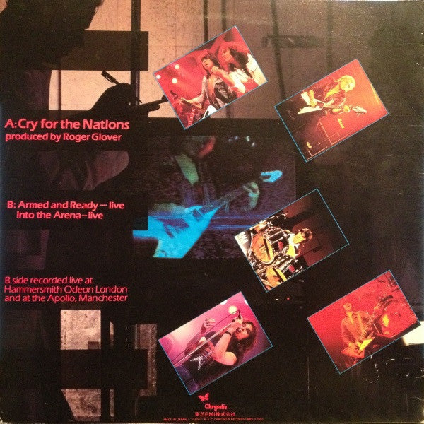 Release: Cry For The Nations-Vinyl-Japan-1981-WWS-41003-4349920