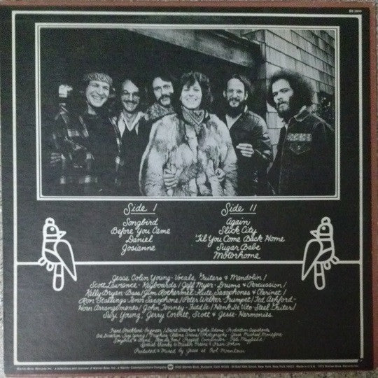 Master Release: Songbird by Jesse Colin Young