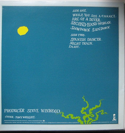 Release: Arc Of A Diver-Vinyl-US-1980-ILPS 9576-7119543