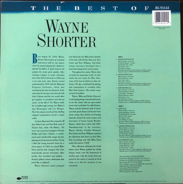 Master Release: The Best Of Wayne Shorter by Wayne Shorter