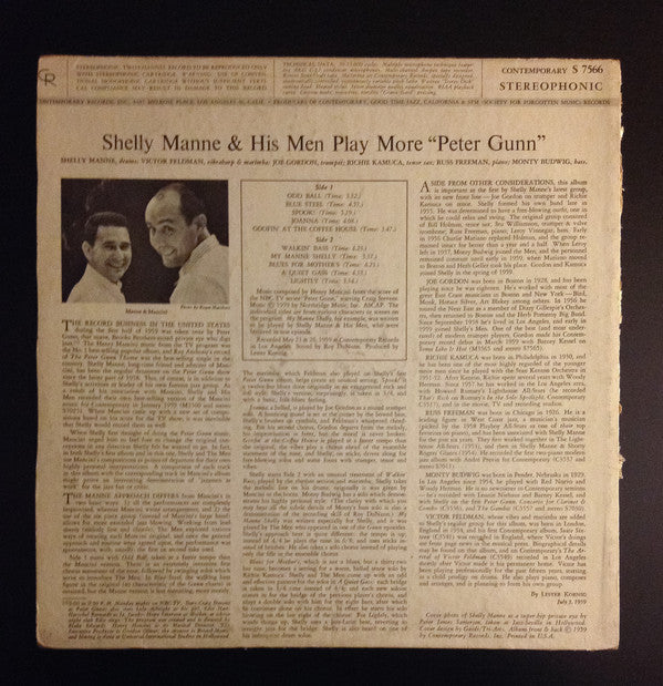 Release: Son Of Gunn!!-Vinyl-US-1959-S 7566-8020239