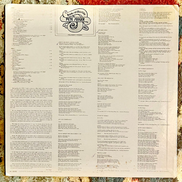 Release: Banks Of Marble-Vinyl-Japan-1976-YW-7016-FW-8700358
