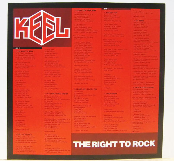 The Right To Rock = 誇り高き挑戦