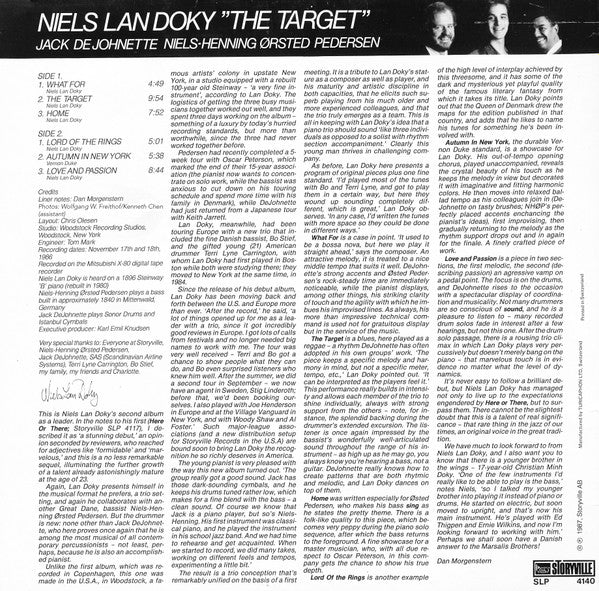Master Release: The Target by Niels Lan Doky