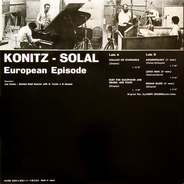 Master Release: European Episode by Lee Konitz