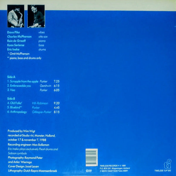 Release: Bluebird-Vinyl-Europe-1989-SJP 302-6012467