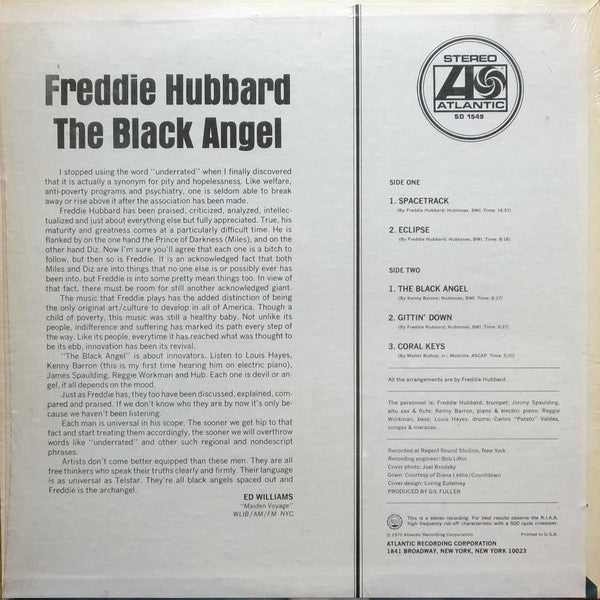 Release: The Black Angel-Vinyl-US-1970-SD 1549-9767527
