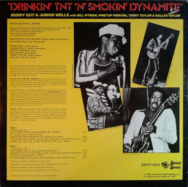 Master Release: Drinkin' TNT 'N' Smokin' Dynamite by Buddy Guy