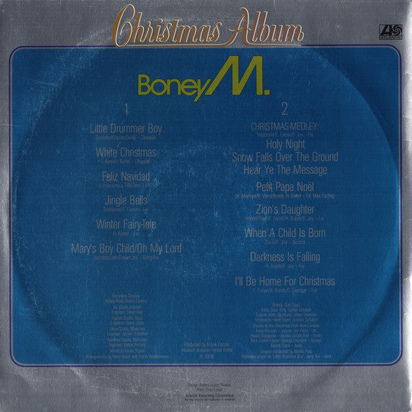 Release: Christmas Album-Vinyl-Japan-1982-P-13016-8730100