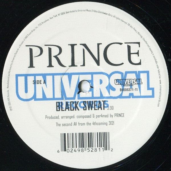 Master Release: Black Sweat by Prince