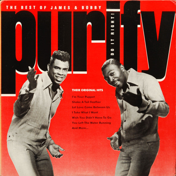 Release: The Best Of James & Bobby Purify. Do It Right!-Vinyl-US-1985-ALB6-8392-1834470