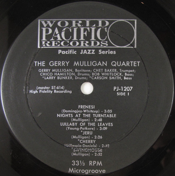 Master Release: Gerry Mulligan Quartet by Gerry Mulligan Quartet