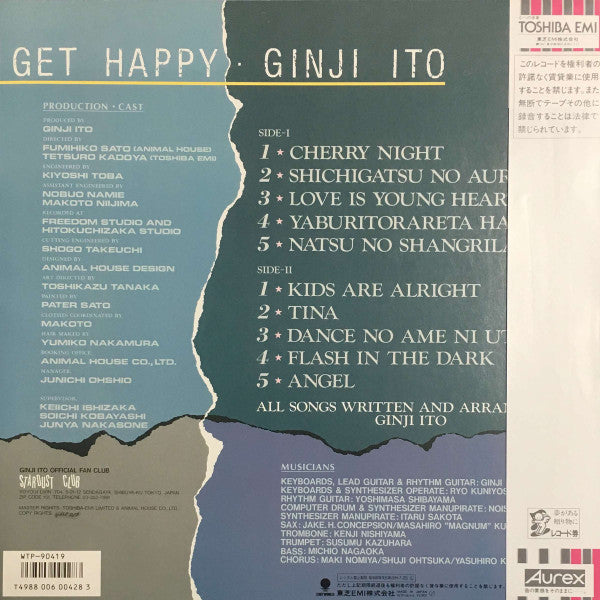 Master Release: Get Happy by Ginji Ito
