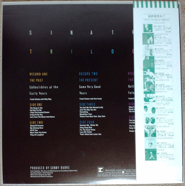 Master Release: Trilogy: Past, Present & Future by Frank Sinatra