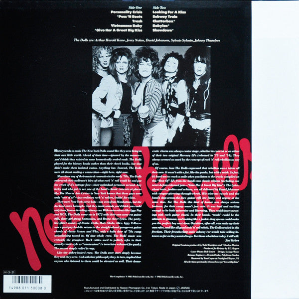 Master Release: Night Of The Living Dolls by New York Dolls