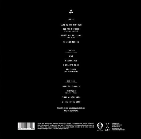 Release: The Hunting Party-Vinyl, Vinyl, All Media-Europe-2014-543028-1, 9362-49357-1-6204350