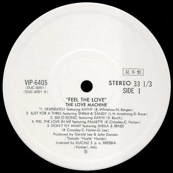 Release: The Love Machine-Vinyl-Japan-1977-VIP-6405, DUC-6001-8657879