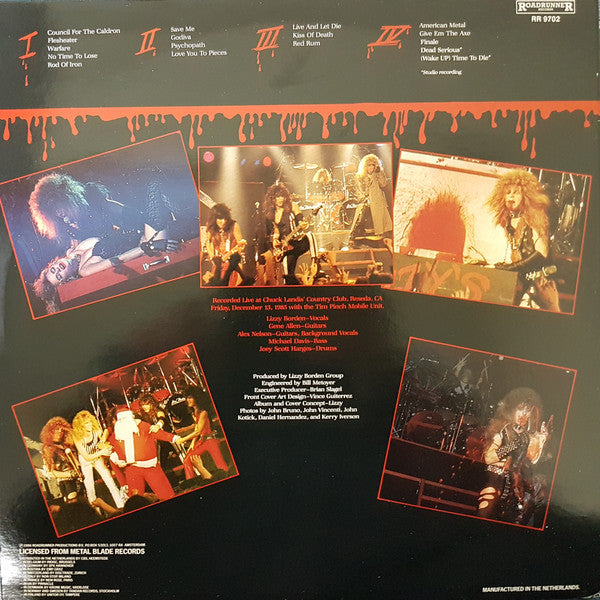 Master Release: The Murderess Metal Road Show  by Lizzy Borden