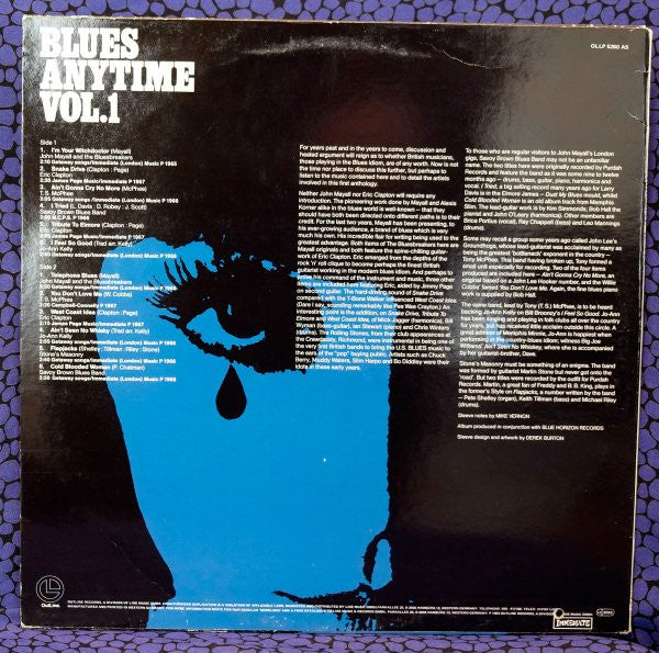 Master Release: Blues Anytime Vol.1 - An Anthology Of British Blues by Various