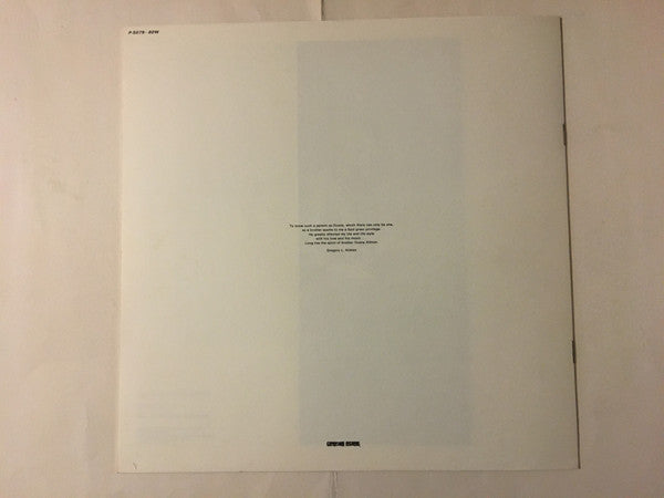 An Anthology
