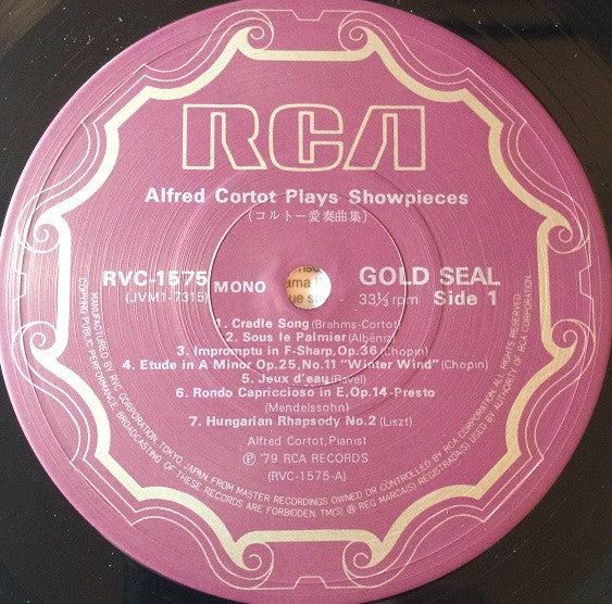 Plays Showpieces
