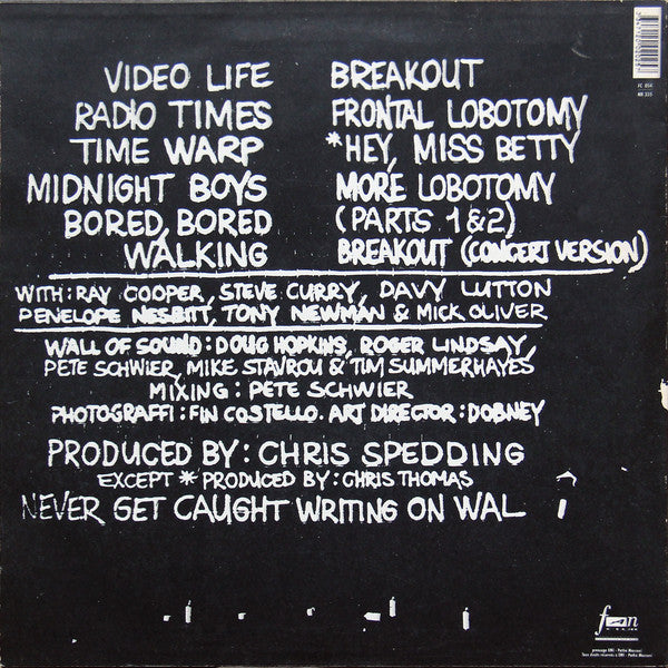 Master Release: Guitar Graffiti by Chris Spedding