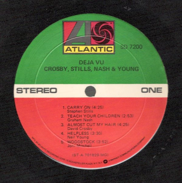 Release: Déjà Vu-Vinyl-US-None-SD 7200-4578067