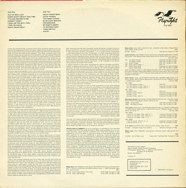 Out Of Bad Luck (1961-1966 Chicago Blues From USA & Chief)
