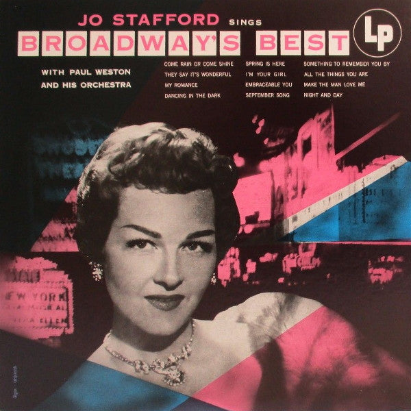 Release: Jo Stafford Sings Broadway's Best-Vinyl-Japan-1980-20AP 1844-5437036