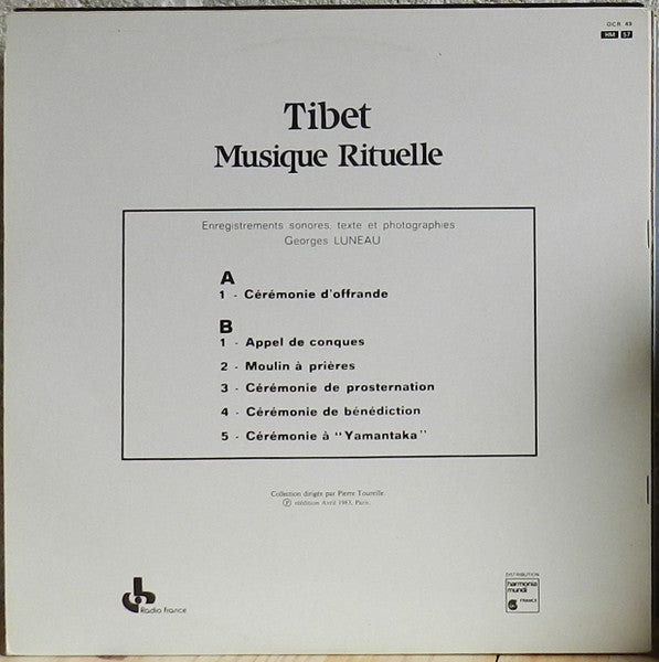 Master Release: Musique Rituelle Tibétaine by The Gelugpa Sect