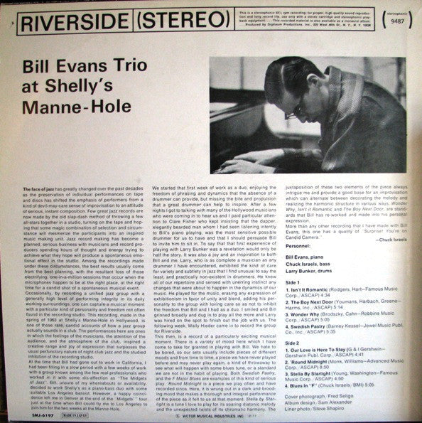 Release: At Shelly's Manne-Hole, Hollywood, California-Vinyl-Japan-1977-SMJ-6197-4062047