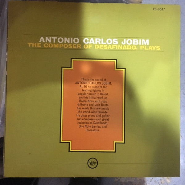 Release: The Composer Of Desafinado, Plays-Vinyl-US-None-V6-8547-8199714