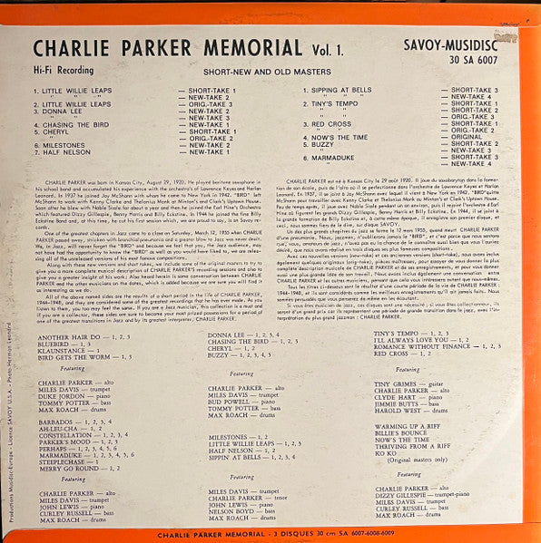Memorial Vol. I