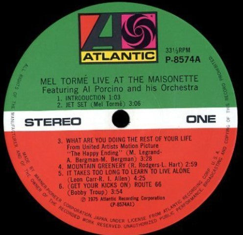 Live At The Maisonette