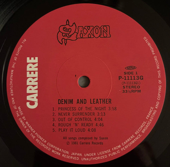Denim And Leather = デニム & レザー