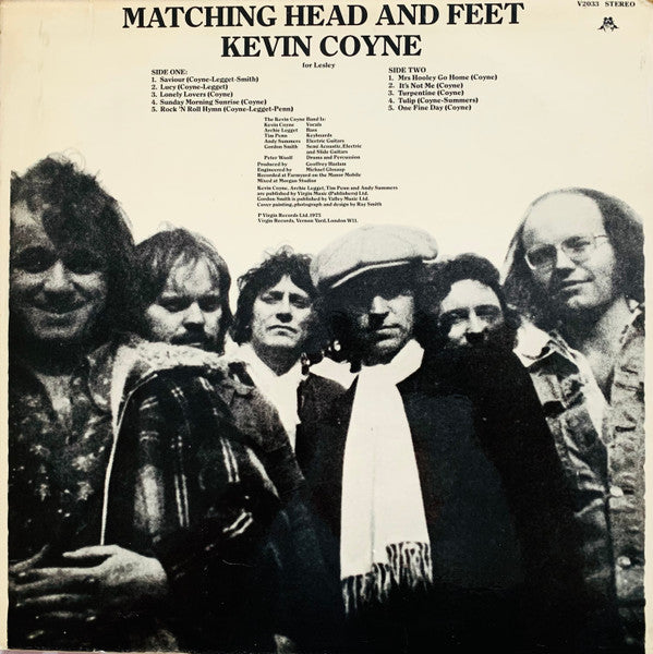 Release: Matching Head And Feet-Vinyl-UK-1975-V 2033-2066852
