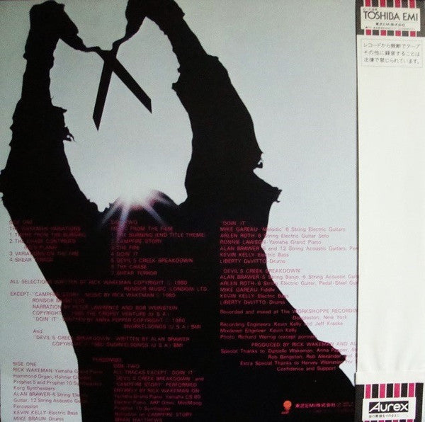 Release: The Burning (The Original Soundtrack Music From The Film)-Vinyl-Japan-1981-WTP-90107, WTP-90107-5480629