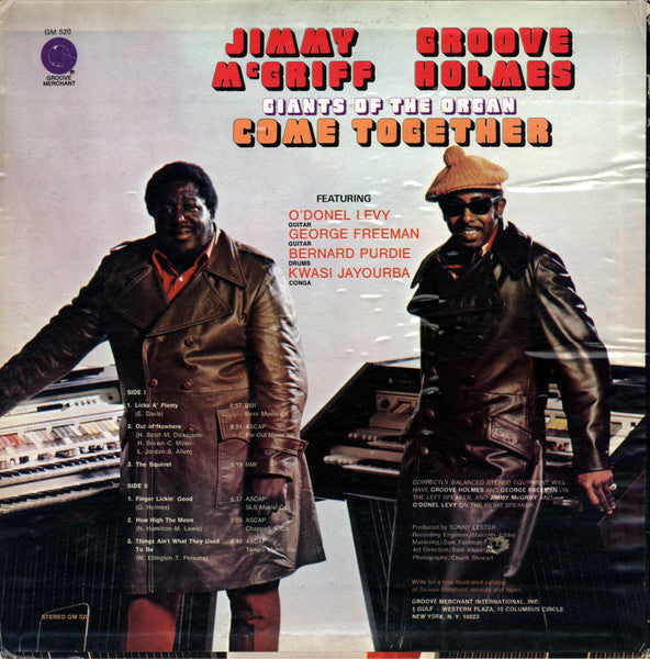 Release: Giants Of The Organ Come Together-Vinyl-US-1974-GM 520-1840365