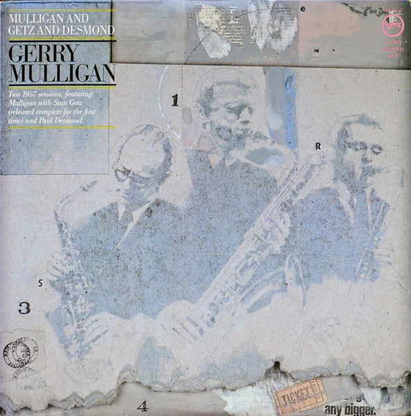 Master Release: Mulligan And Getz And Desmond by Gerry Mulligan