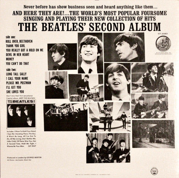 Release: The Beatles' Second Album-Vinyl-US-1978-ST 2080, ST-2080-2045733