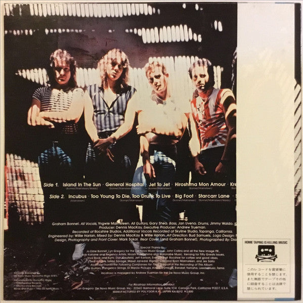 Release: No Parole From Rock 'N' Roll-Vinyl-Japan-1983-28MM 0320-3956309