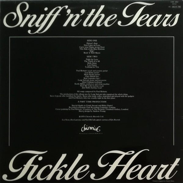 Release: Fickle Heart-Vinyl-UK-1978-CWK 3002, OC 062-61 798-1924669