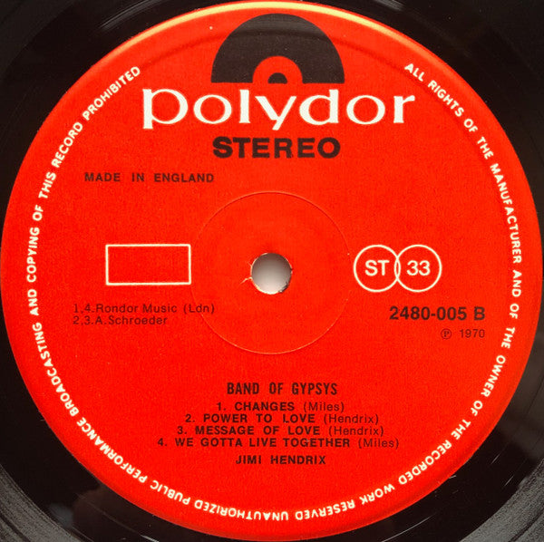Band Of Gypsys